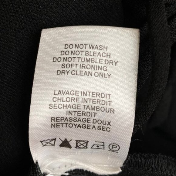 IRO Black IMANY Short Sleeve Dress with Lace Up Back - Picture 9 of 10